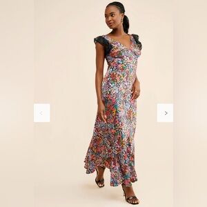 Beach Riot Elodie floral maxi dress - XS